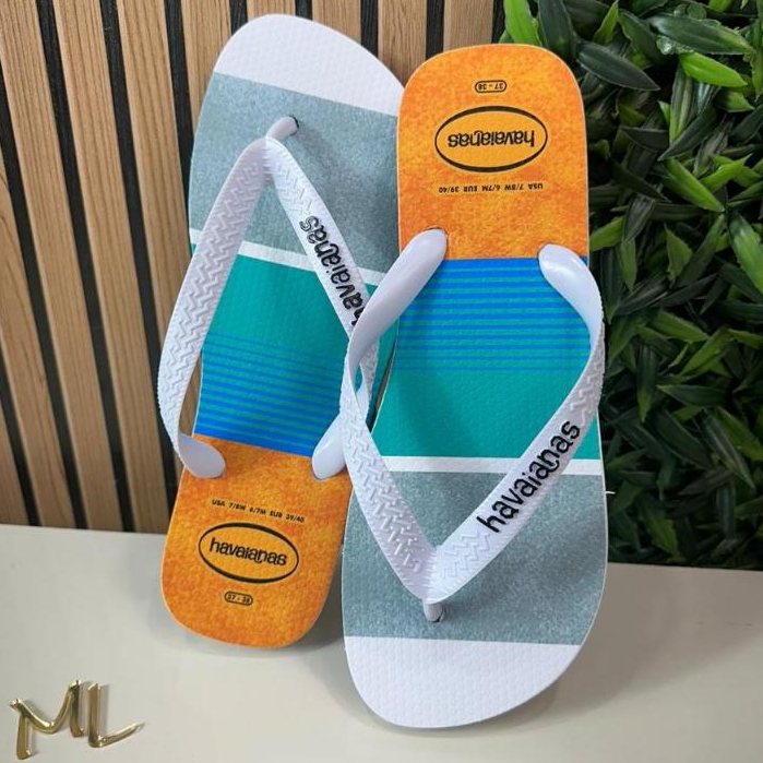 Chinelo Masculinos HV Modelos Variados Lançamento Verão Tropical 2025 Moda Praia #verão em Oferta na Shopee