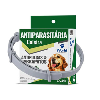 Coleira Antiparasitaria Antipulgas E Carrapatos Para Caes Dugs