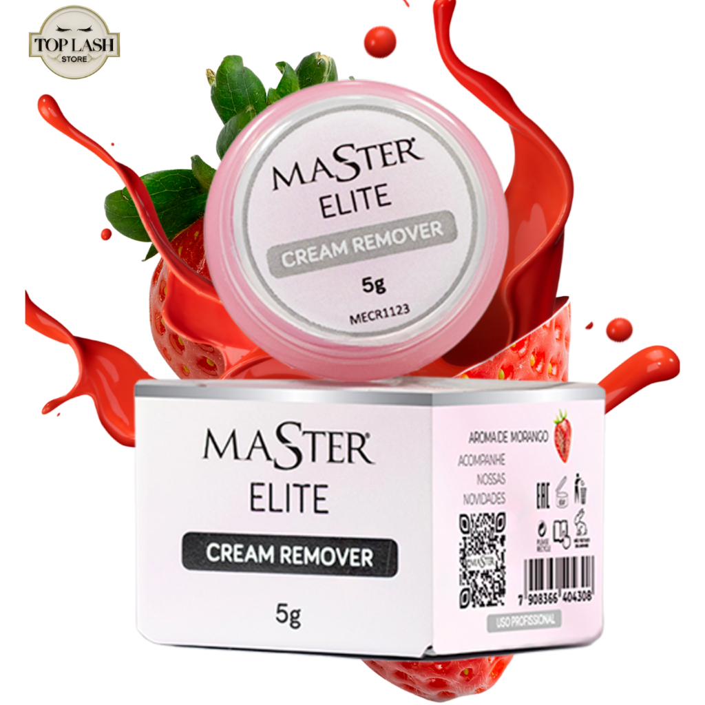 Removedor em Creme Master Elite | Delicado e Eficaz para Extensão de Cílios