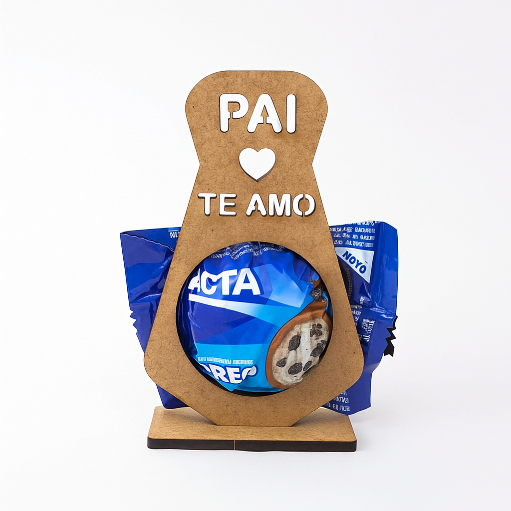 Kit 50un Porta Bombom Para Dia dos Pais Lembrança Para Pais Escola Lembrança