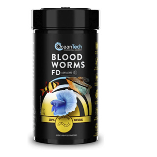 Ração Alimento Para Peixes Ocean Tech - Blood Worms Fd 12g em Oferta na Shopee