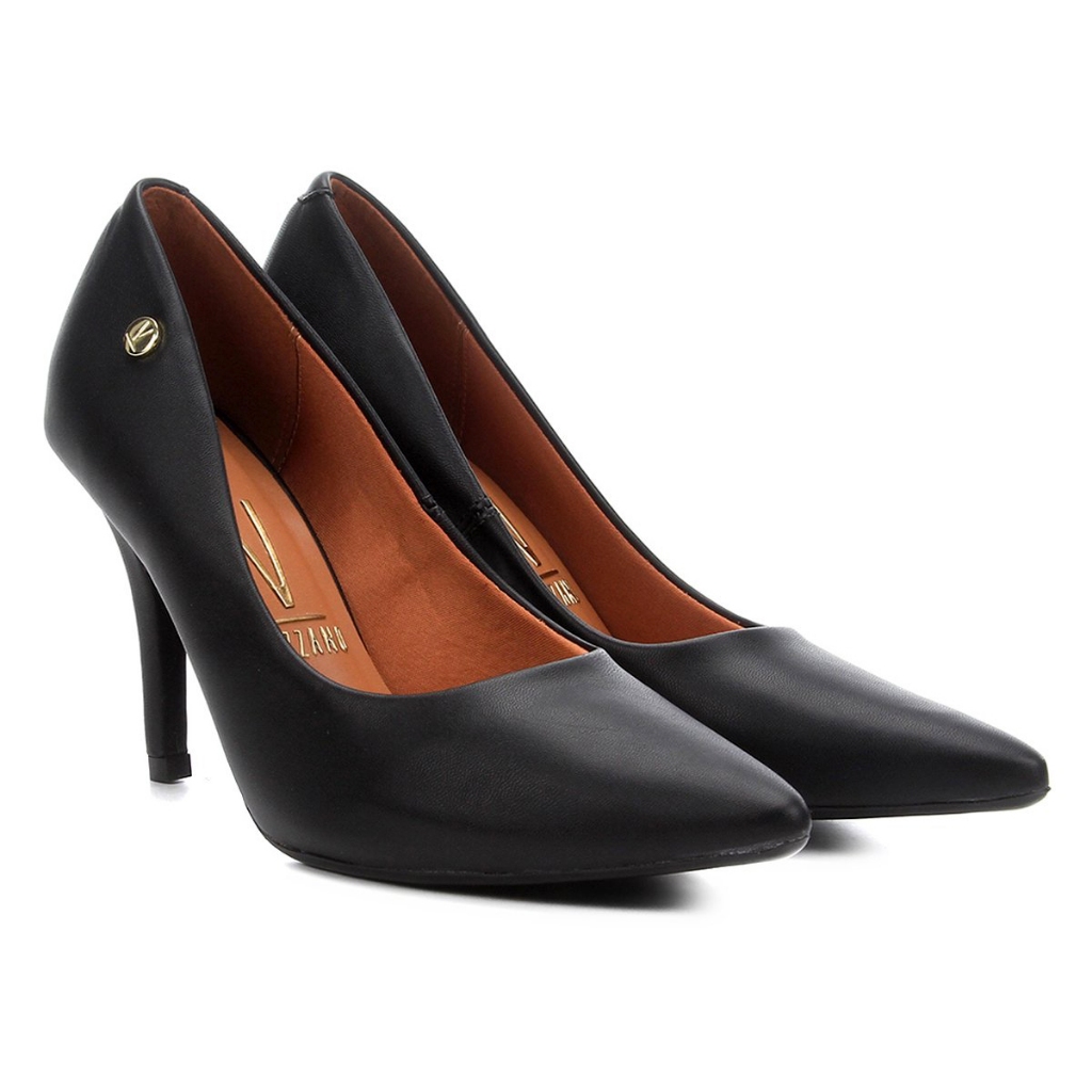 Scarpin Vizzano Pelica Fosco Salto Alto Feminino - Women Shoes