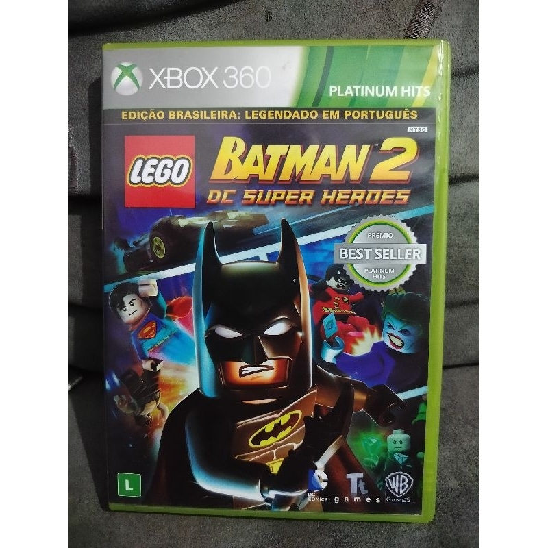 jogo lego Batman 2 DC super heroes Xbox 360 mídia física original
