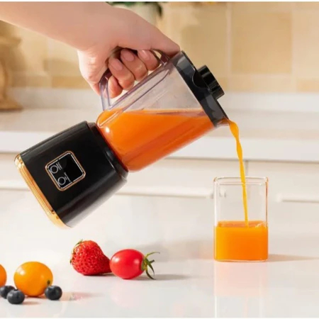 Mini Liquidificador Triturador Compacto 7.4V  com USB Recarregável Com LED