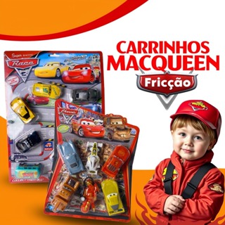 Kit 6/8 Carrinhos Fricção Filme Carros 3 Mcqueen E Sua Turma Brinquedo Infantil em Oferta na Shopee