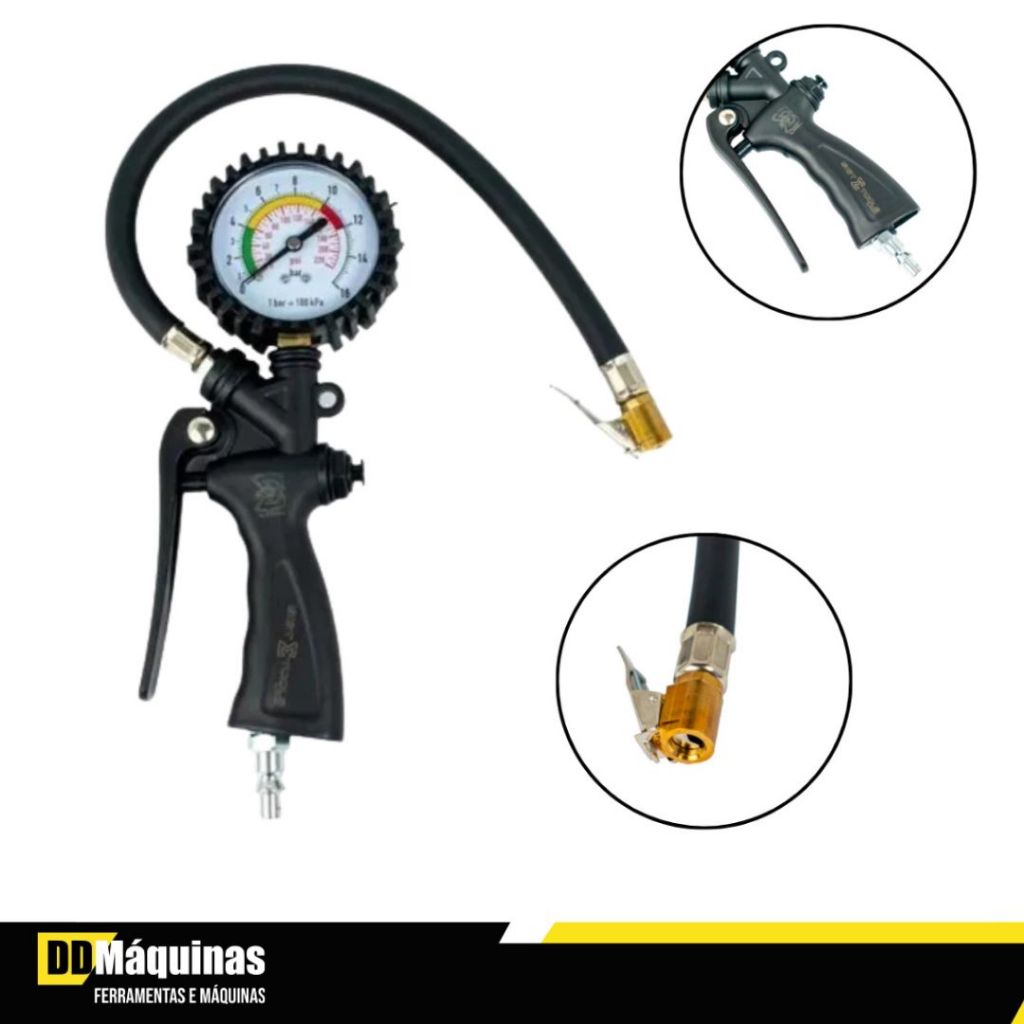 Calibrador e Medidor de Pneus Analógico - Sigma em Oferta na Shopee