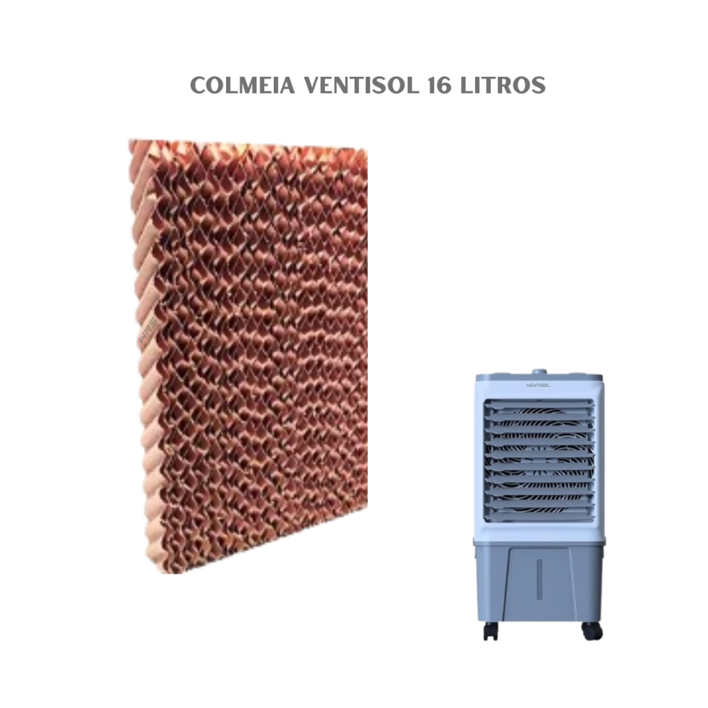 Imagem Placa Evaporativa Colmeia De Climatizador Ventisol 16 Litros