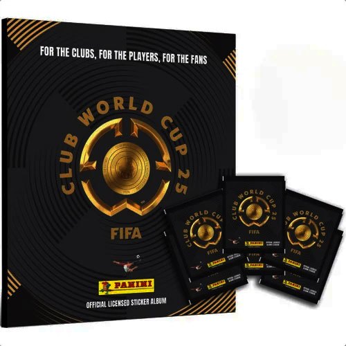 Álbum Fifa Club World Cup 2025 Oficial + Figurinhas no envelope lacrado