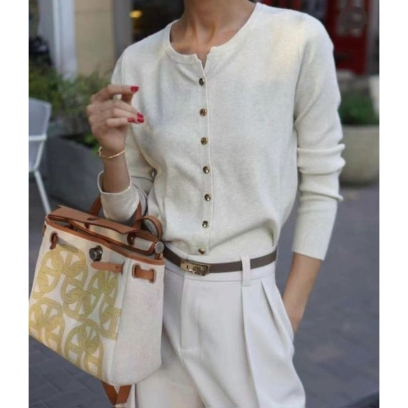 CASACO CARDIGAN TRICO IMPORTADO MACIO BLUSA MANGA LONGA CASACO MANGA LONGA FEMININO INVERNO AZUL BEBE VERDE MILITAR