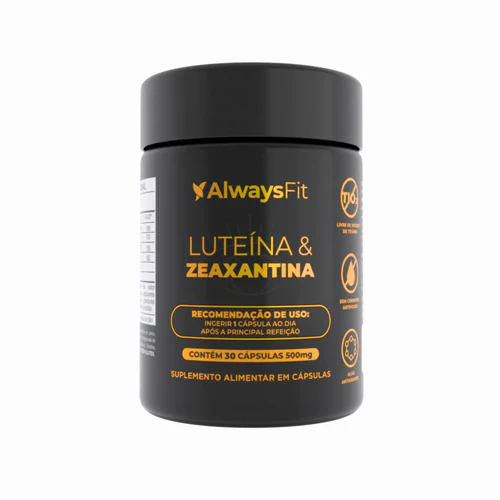 LuteínaVision® - Luteína, Zeaxantina, Vitamina A, Cobre e Zinco - 30 Cápsulas - 1 Unidade