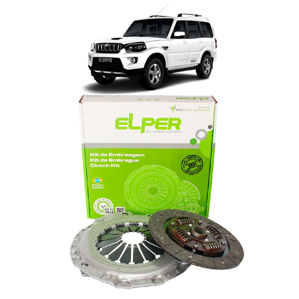 Kit Embreagem Mahindra Suv Scorpio / Pickup 2.6 8v