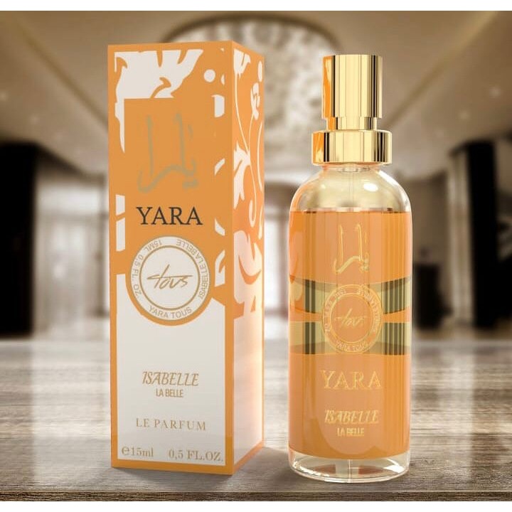 Perfume Parfum Yara Tous 15ml Bolsa Perfume Alta Fixação de corpo Perfume Arabe