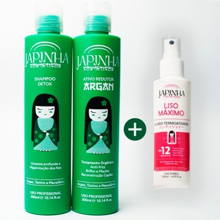 Kit Progressiva Sem Formol Orgânica + Protetor Térmico