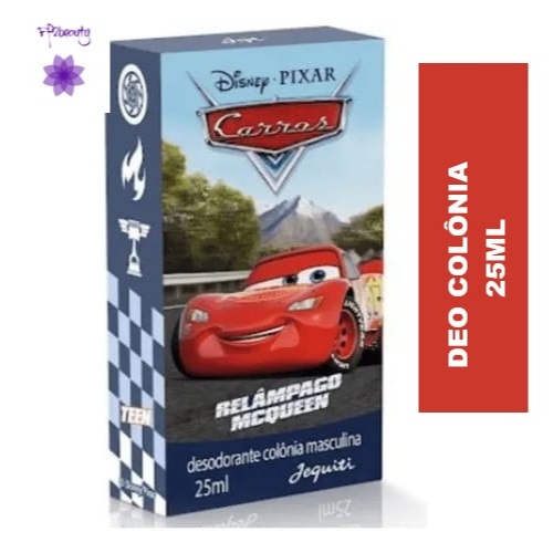 Deo Colônia Rêlampago Mcqueen Jequiti 25ml em Oferta na Shopee