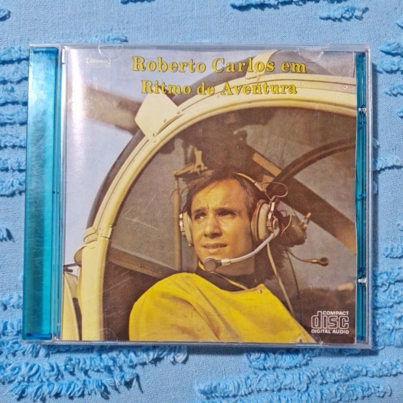cd Roberto Carlos em Ritmo de aventura
