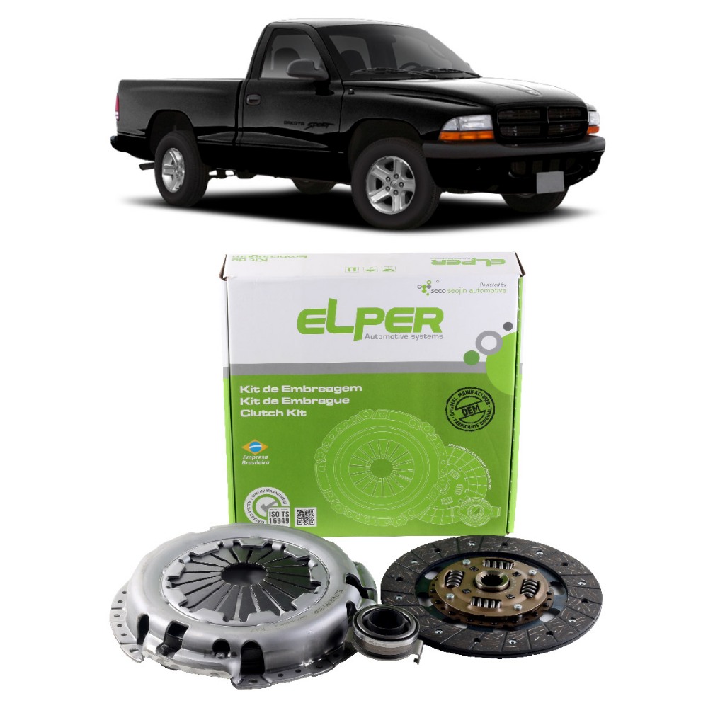 Kit Embreagem Dodge Dakota 2.5 Gasolina 1995 96 97 98 Elper