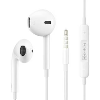 Fone de Ouvido com fio e Microfone  Som Nítido e Confortável 1.2m em Oferta na Shopee