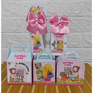 PEGUE E MONTE - Kit Festa Personalizados Ursinho Bob Good | Lembrancinhas Caixinhas para festa em Oferta na Shopee