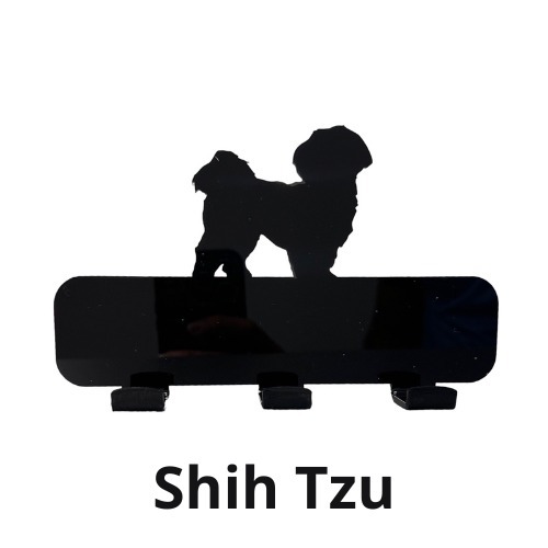 Porta Coleira e Guia para cachorro Personalizada com Desenho do seu pet Cão Organizador Decoração