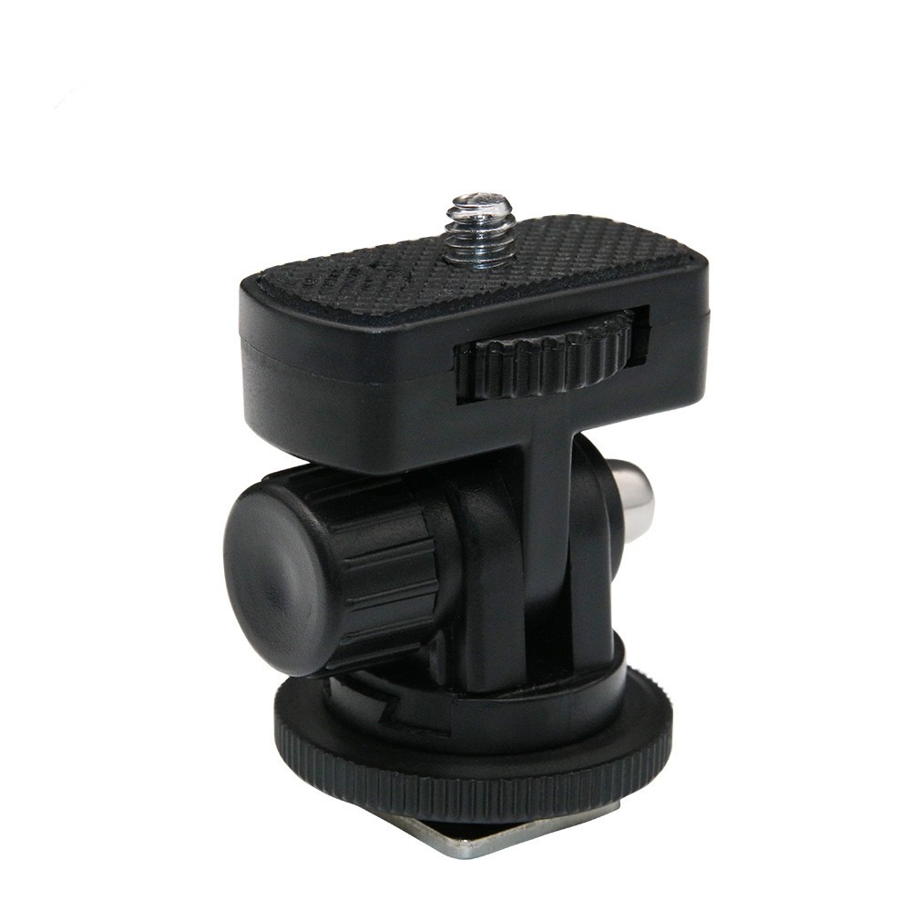 Sapata Articulável Inclinável 180 Graus Para Suporte Celular Flash Led Ring Light