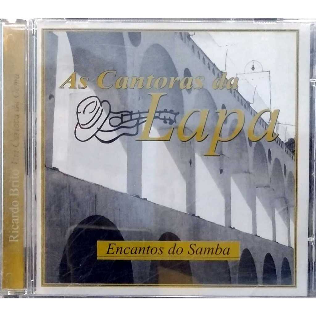 CD Ricardo Brito As Cantoras Da Lapa Encantos Do Samba 2008 semi-novo