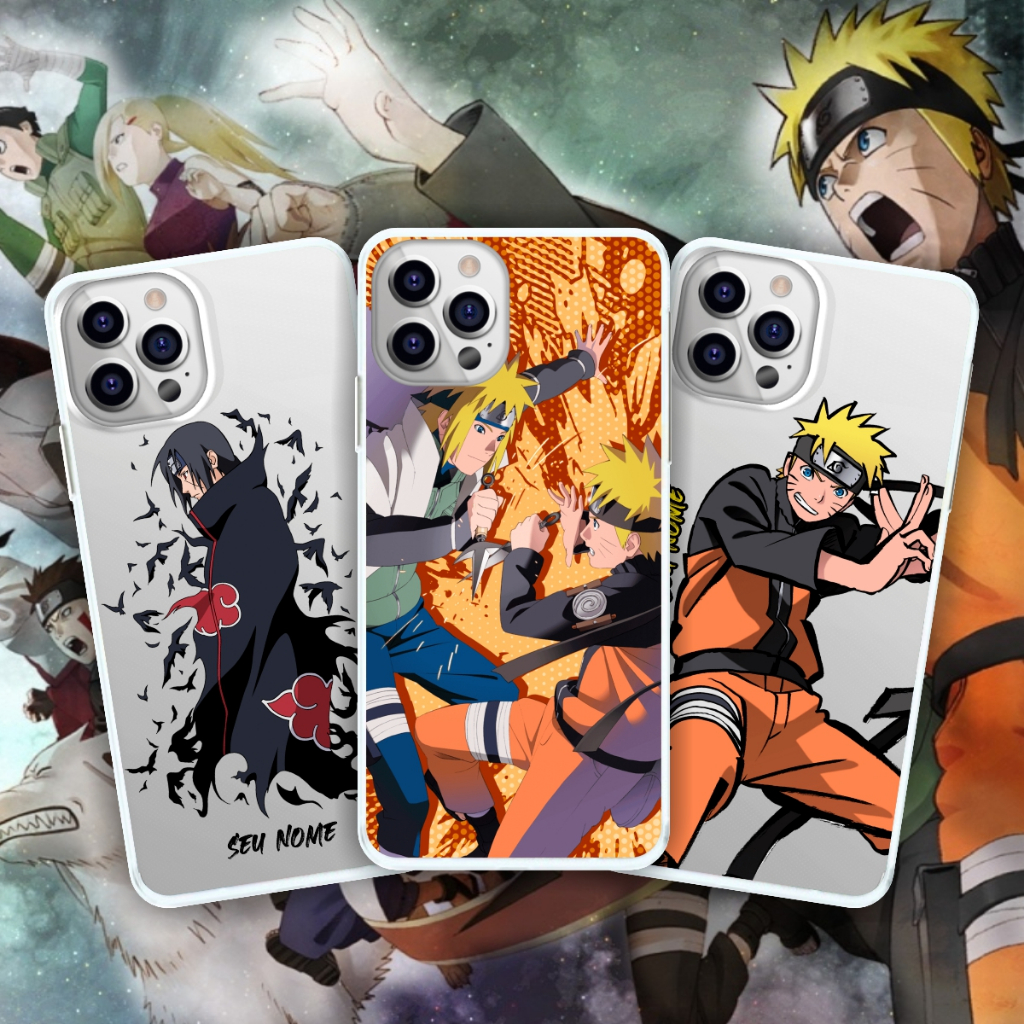 Capa de Celular Naruto ANIME Itachi Minato Personalizada Capinha de Celular