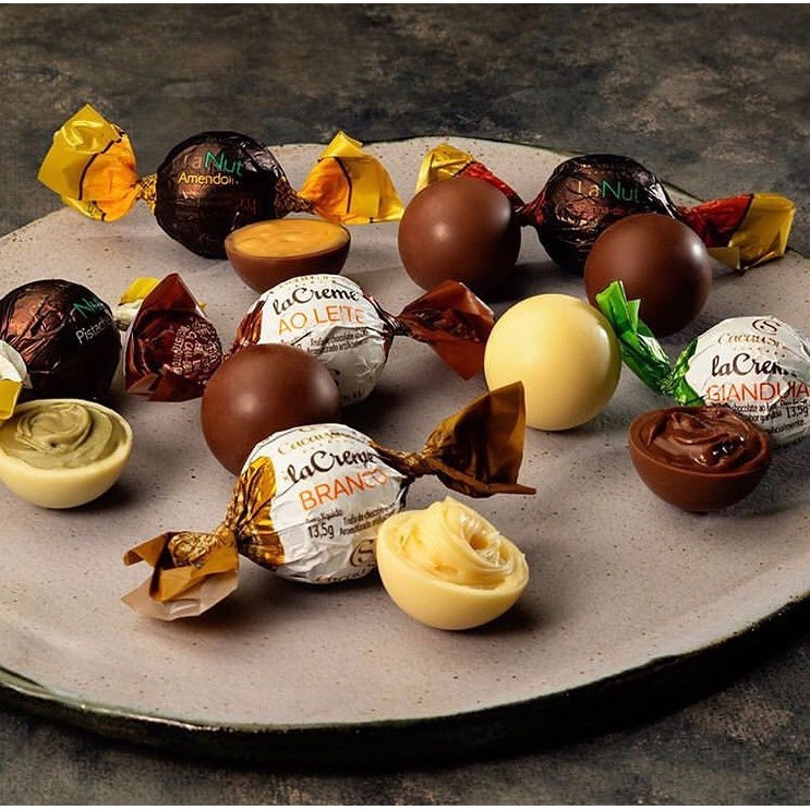 KIT 5 UNIDADES TRUFAS 12,5g CACAU SHOW SORTIDAS