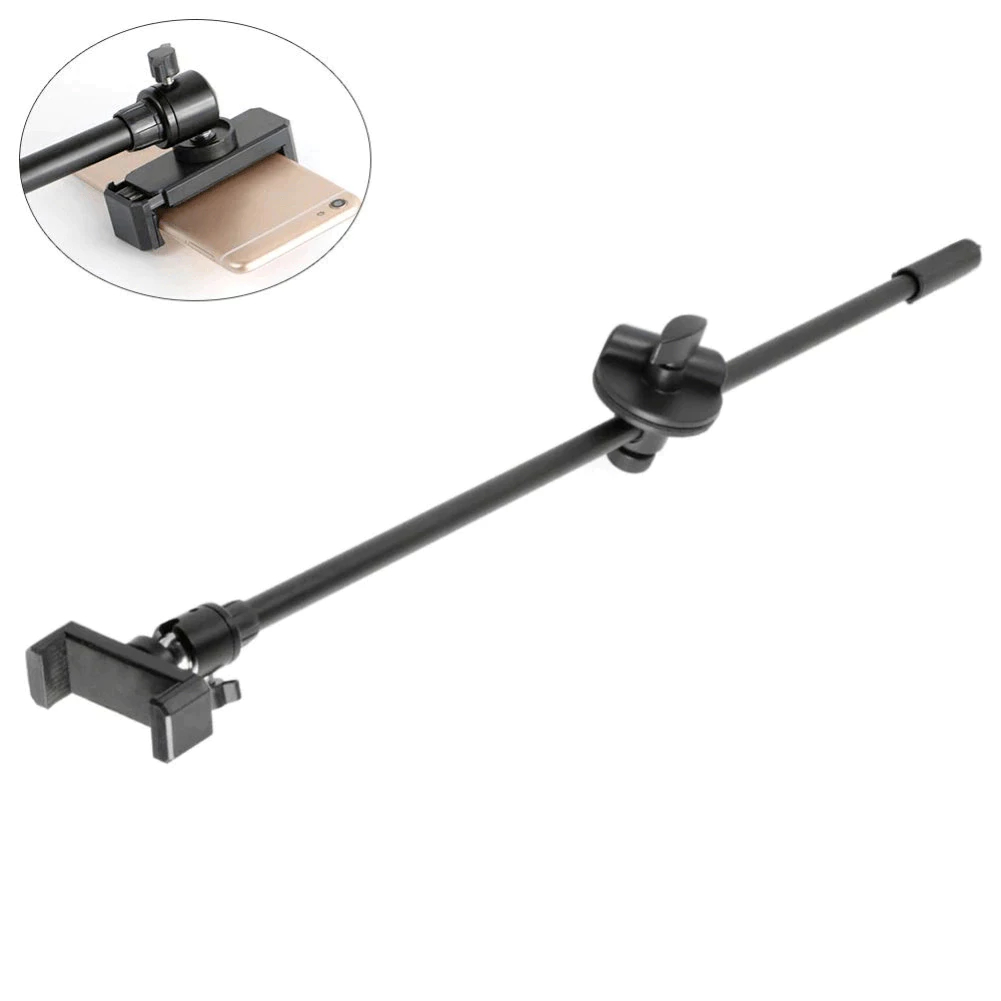 Suporte Girafa para Celular Tripé Ring Light Ring Beauty Gravação Cílios Lash Nails