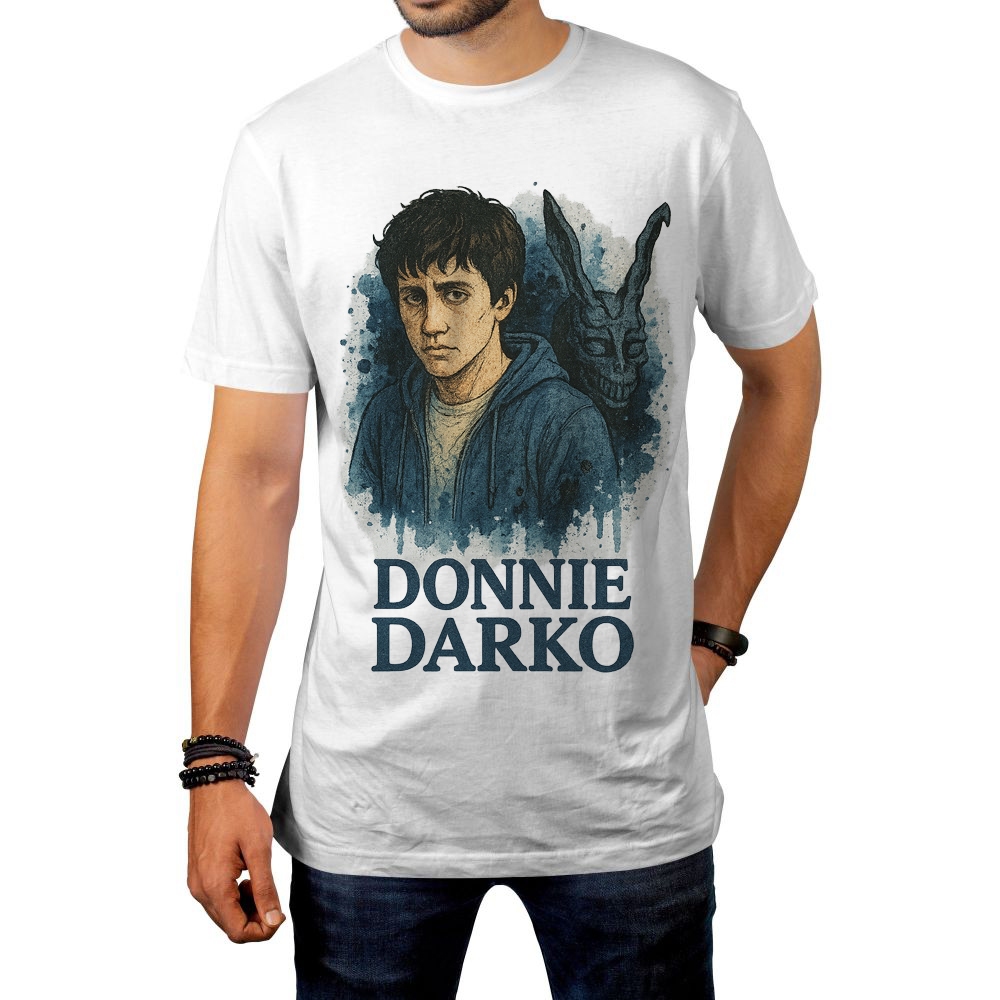Camiseta Donnie Darko Unissex – Filme Cult | Frank Coelho | Estampa Alternativa | Plus Size