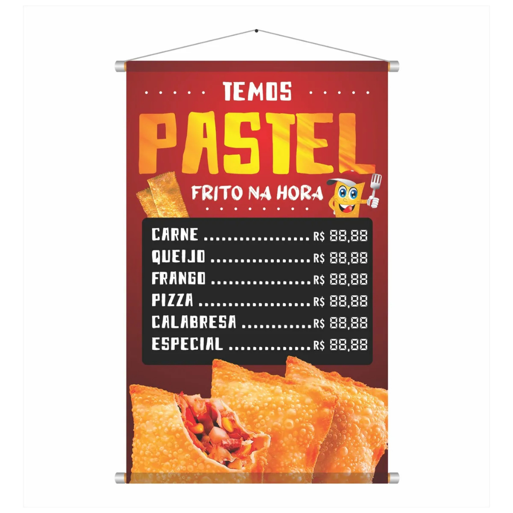 Banner Faixa I Temos pastel I Premium em Oferta na Shopee