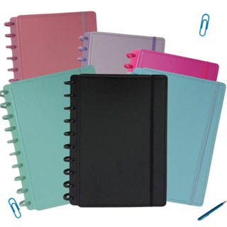 Caderno Inteligente A5/B5/A4 de Discos Removíveis Planner Bloco de Notas Estudos Universitário em Oferta na Shopee