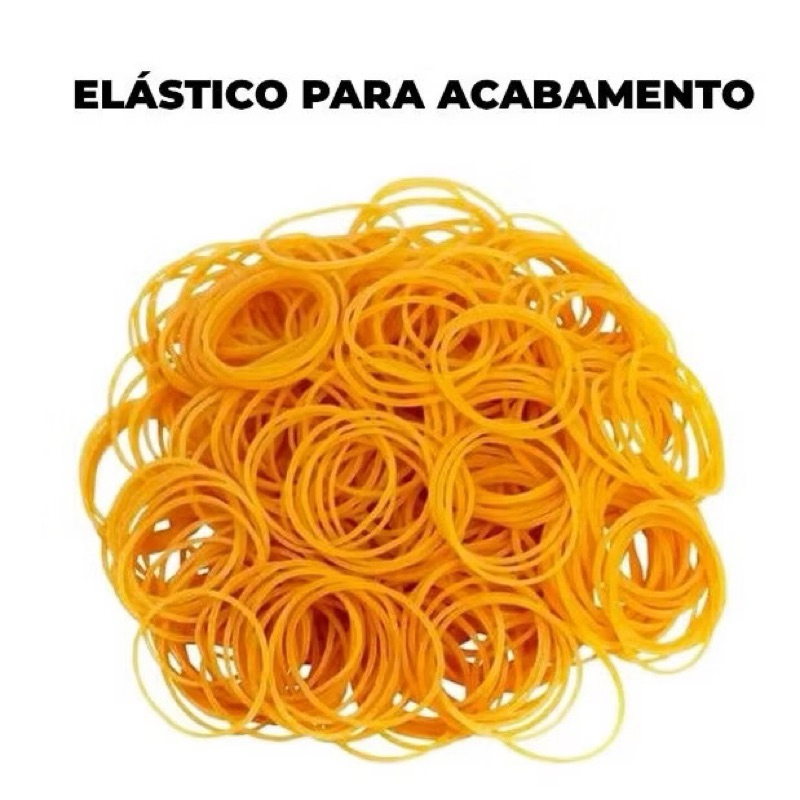 Kit com 200 Unidades de Elástico Plástico Silicone Amarelo Para Colagem De Tela Celular Lcd Display Touch