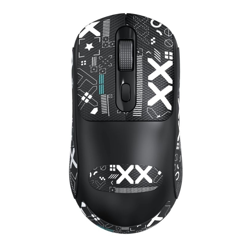 Mouse Gamer Sem Fio WX8, 500mAh, DPI 1200-2400-3200, Recarregável