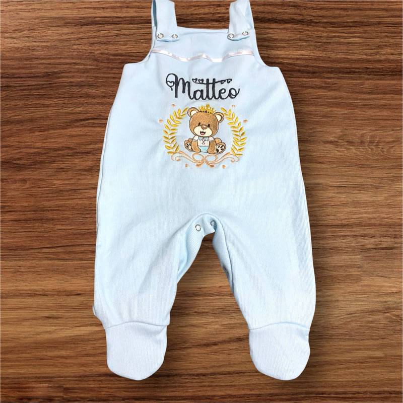 macacao personalizado menino(somente macacao)