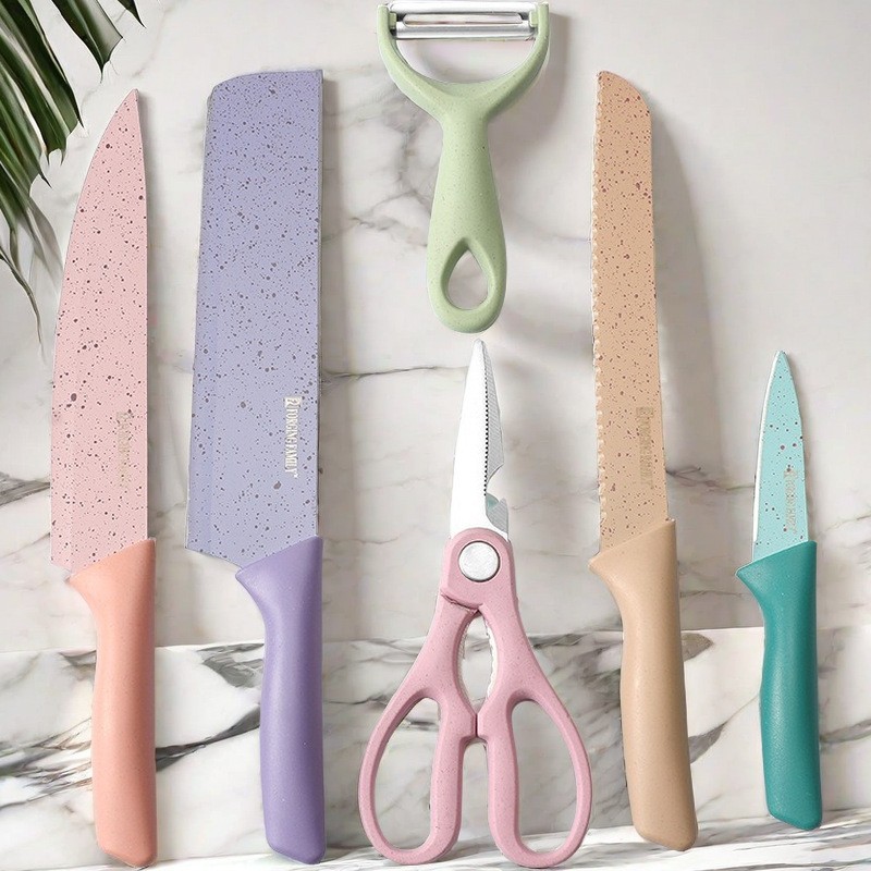 5 Unidade Afiador Amolador De Facas Em Aço Inox Com 3 Borda Profissional Base Emborrachado Promoção