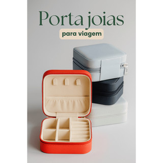 Kit Até 15 Mini Porta Joias Viagem Bolsa Presente Casamento Aniversario Colar Brinco Portal Maleta