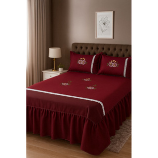 colcha casal Box brim artesanal 100% algodão em Oferta na Shopee