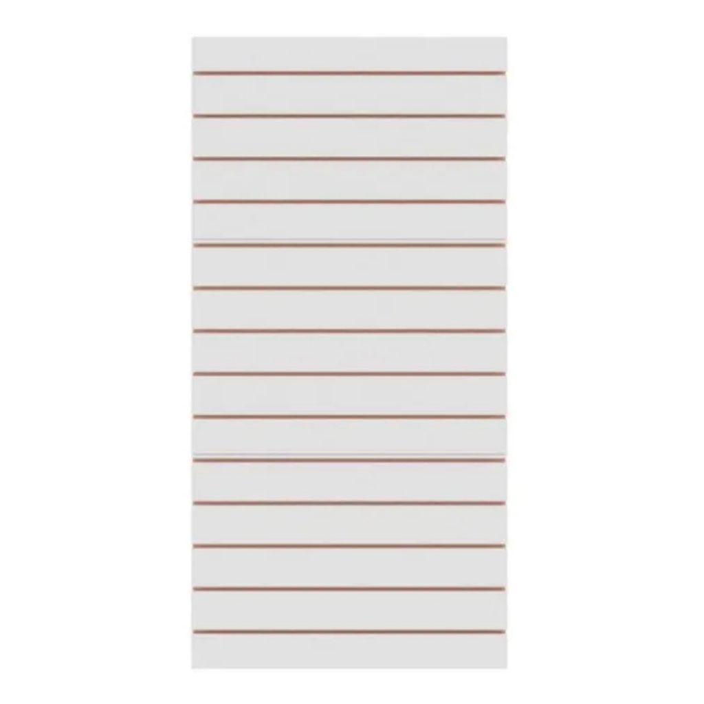Placa Canaletado MDF 90x180 Branco Resistência e Praticidade