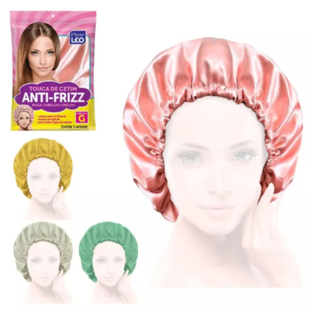 Touca De Cetim Seda Anti Frizz Cachos Tranças E Lisos dupla camada Touca de Cetim Anti Frizz Toca para Dormir Cabelo Ali