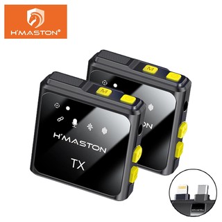 Electro Nest Microfone Lapela Para Celular Sem Fio Redução de Ruído 30m Distância de Transmissão MK11