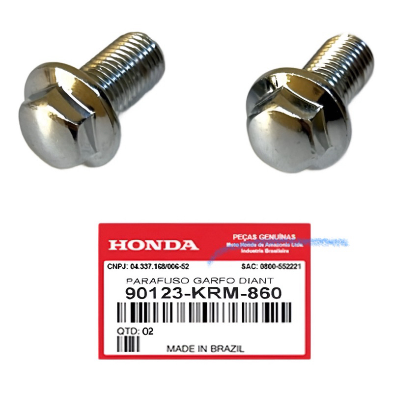 PARAFUSO SUPERIOR BENGALA GC TITAN 150 TITAN START FAN MIX ORIGINAL HONDA