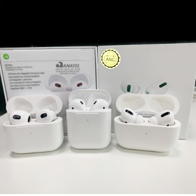 【ANC】TWS Fone De Ouvido Airs Pro 3 Estéreo Bluetooth 5.0 Sem Fio  Pop-Up para iOS e Android