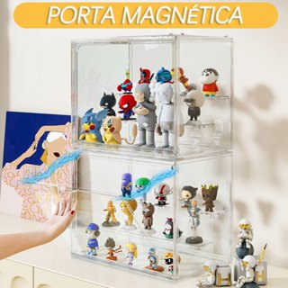 Estante de Exibição Acrílico Transparente para Bonecos Joias Brinquedos com Proteção Contra Poeira em Oferta na Shopee