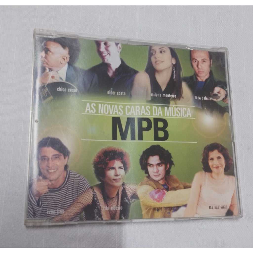 CD As Novas Caras Da Música - MPB ( 27537 )