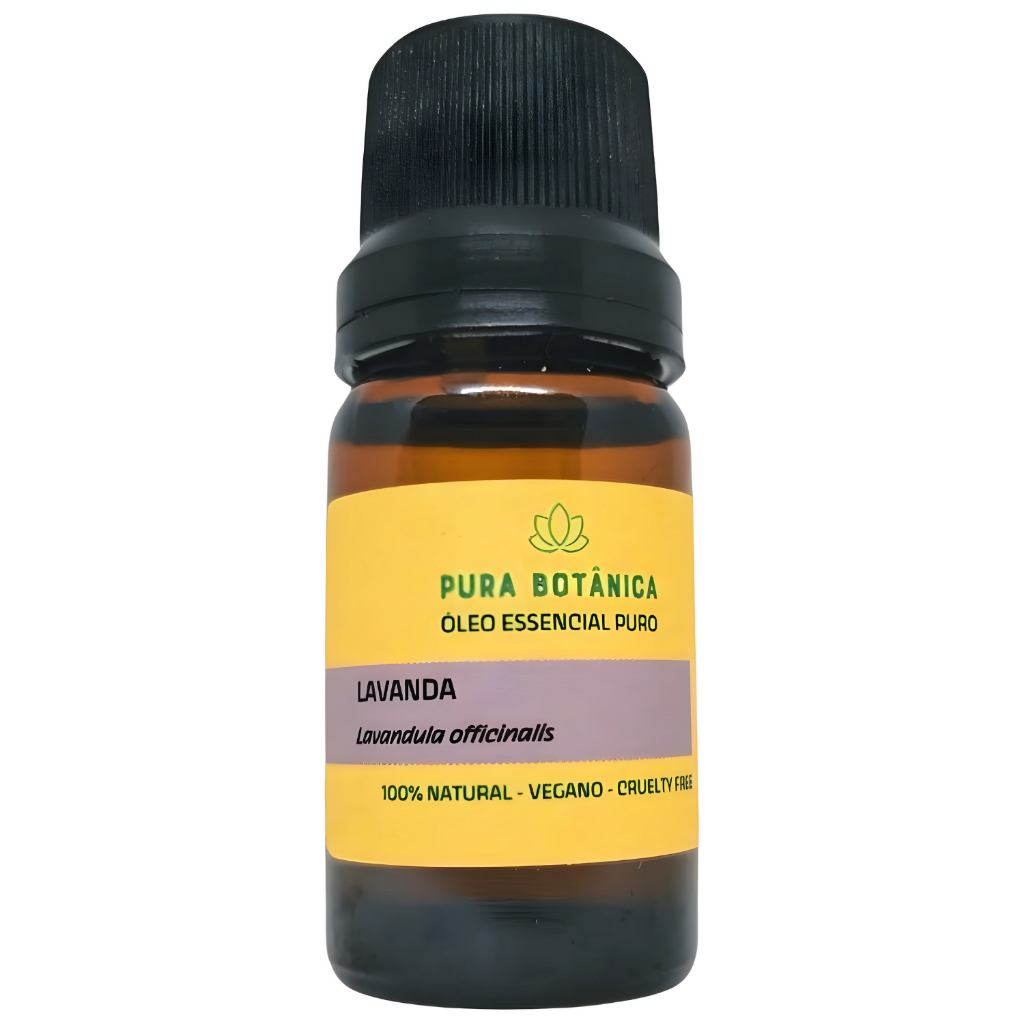 Óleo Essencial de Lavanda | Puro e Natural | Aromaterapia, Sono e Massagem | Pura Botânica | 5 mL