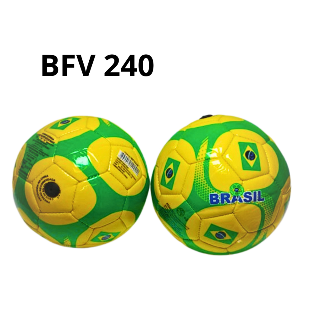 Bola de Futebol Infantil Campo com Estampa do Brasil bfv 240 bola pequeno numero 2