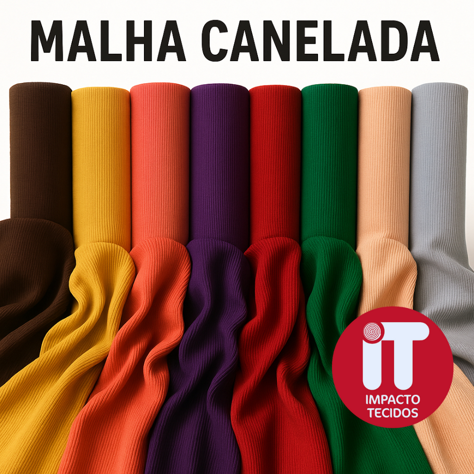 Tecido Malha Canelada– Confortável para Moda Casual – 0,50cm | 1m  | 3m – 1,60m de largura em Oferta na Shopee