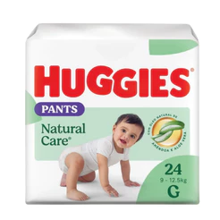 Fralda Infantil Huggies Natural Care Roupinha G Com 24 Unidades