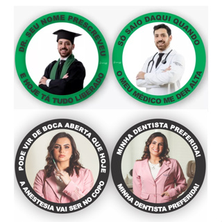 100 Adesivos Formatura Personalizados Até 4 Fotos e Frases Diferentes em Oferta na Shopee