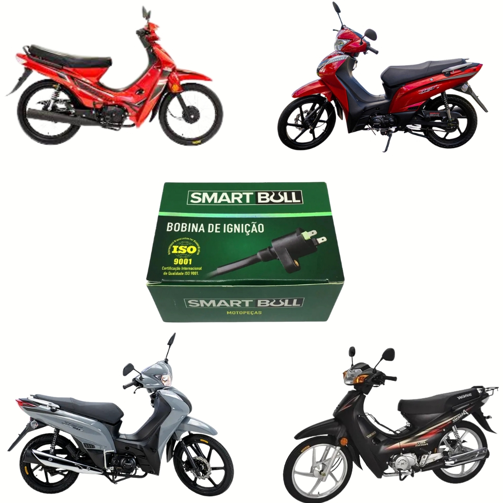 Bobina Igniçao Shineray Jet 50 Phoenix 50  Xy 50 Smart Fox em Oferta na Shopee